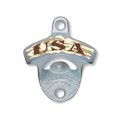 USA CamoWall Mount Bottle Opener