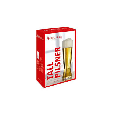 SPIEGELAU Tall Pilsner Glass - 2 Pack